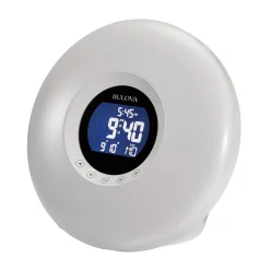 Bulova Multi-Wake LED Tabletop Alarm Clock