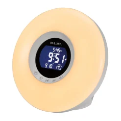 Bulova Multi-Wake LED Tabletop Alarm Clock