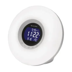 Bulova Multi-Wake LED Tabletop Alarm Clock