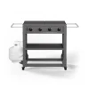 4-Burner Outdoor Griddle with Cover