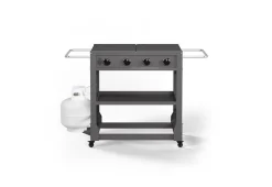 4-Burner Outdoor Griddle with Cover