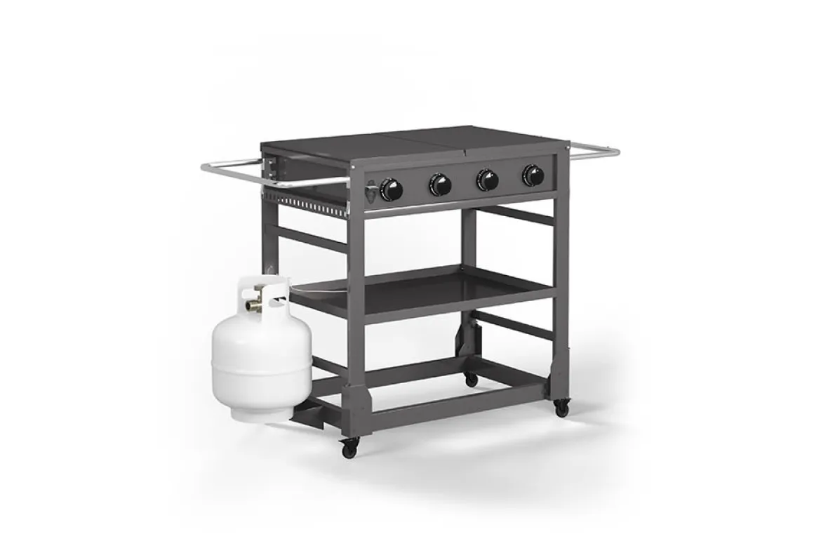 4-Burner Outdoor Griddle with Cover