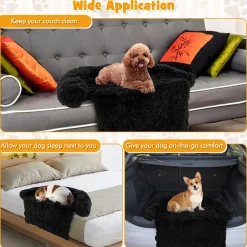 Calming Dog Couch Bed with Anti-Slip Bottom