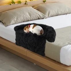 Calming Dog Couch Bed with Anti-Slip Bottom