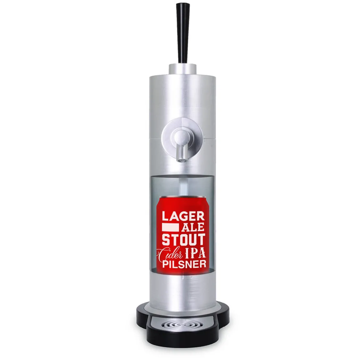 Canned Beer Draft System by Sharper Image
