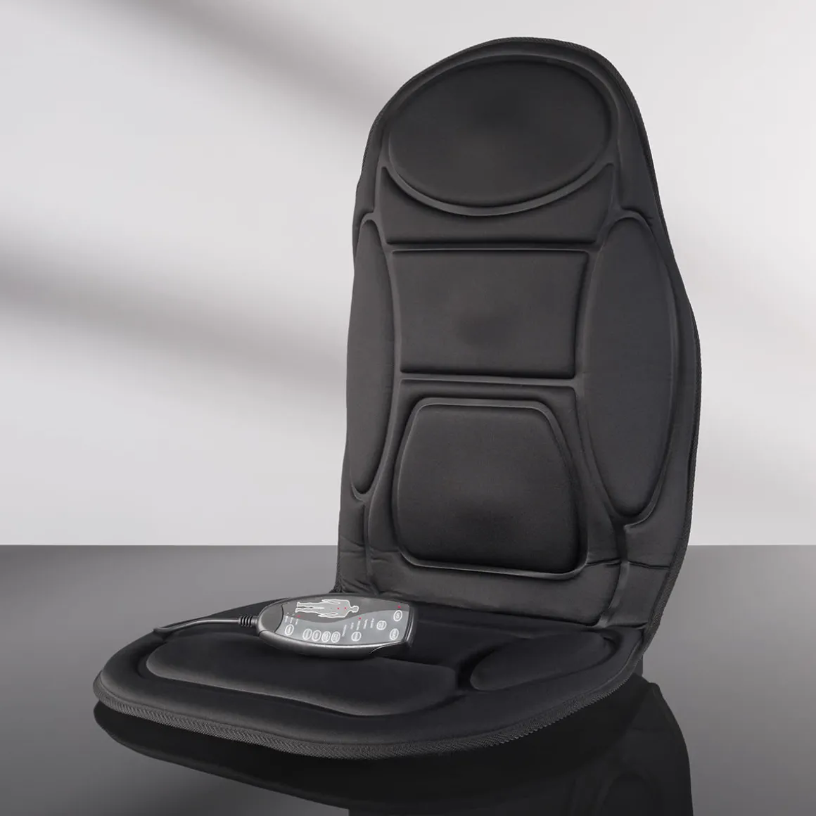 Car Cushion with Massage and Heat by Sharper Image