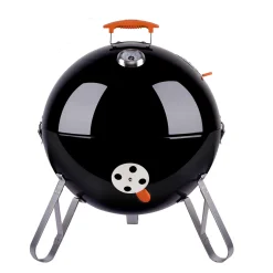 Charcoal BBQ Smoker with Built-In Thermometer