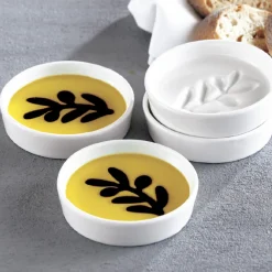 Charcuterie Board and 4-Piece Individual Dipping Set