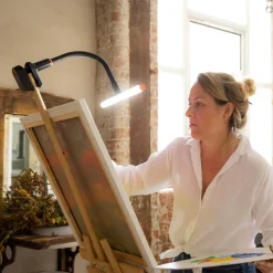 Clip-On LED Easel Lamp