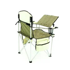 Collapsible Folding Outdoor Chair with Adjustable Table