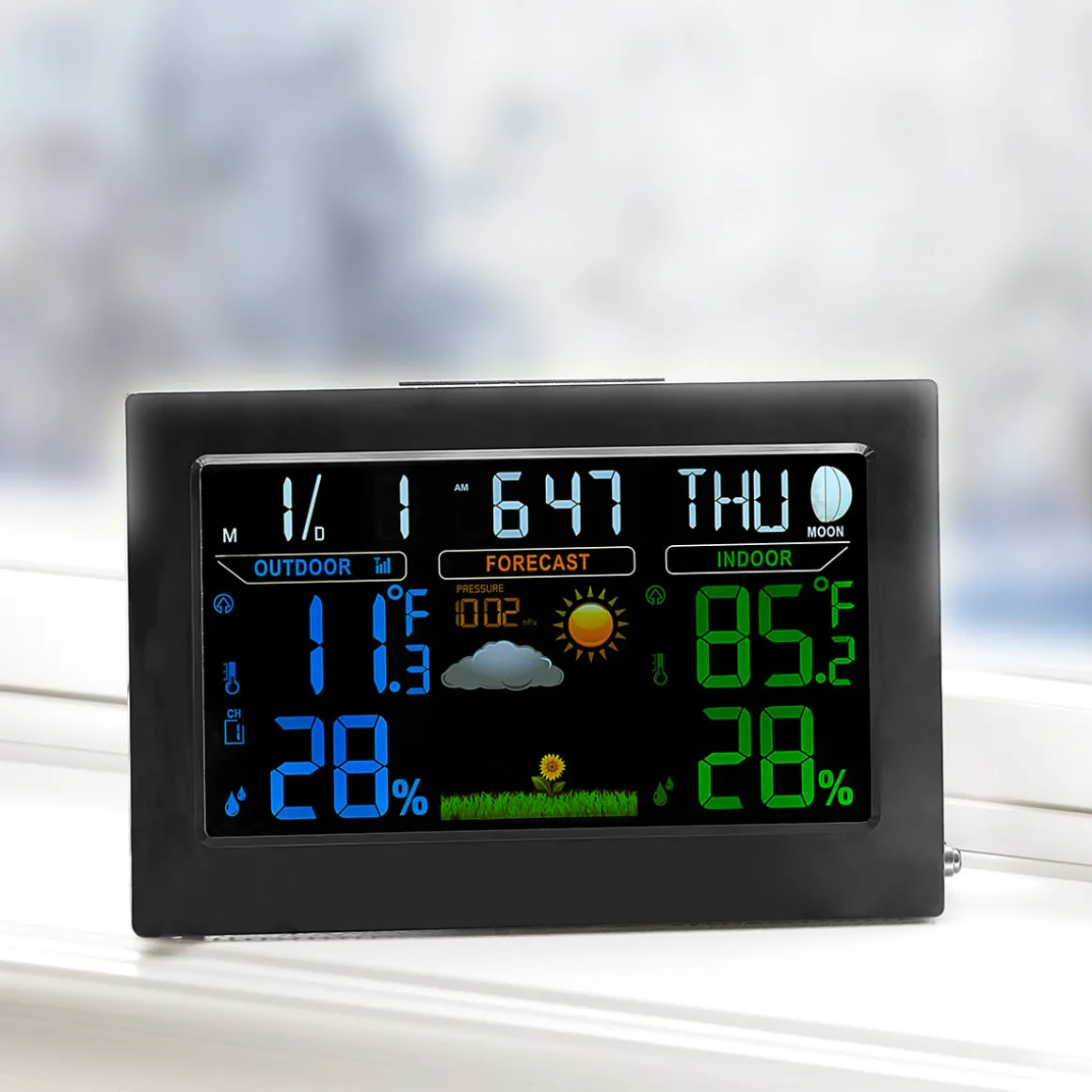 Color Weather Station by Sharper Image