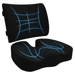 Comfort Office Chair Cushion Set