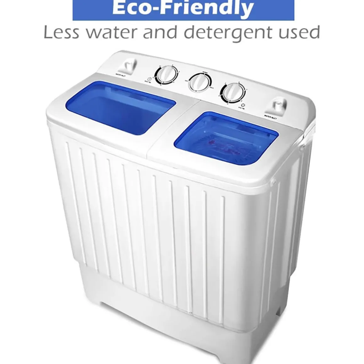 Compact Twin Tub Washing Machine Spin Dryer