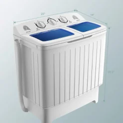 Compact Twin Tub Washing Machine Spin Dryer