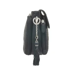 Concealed Carry Embroidered Clutch Crossbody