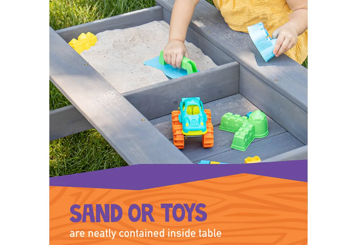 Convertible Sandbox with Table