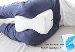 Cooling Foam Leg Pillow by Sharper Image