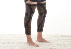 Copper Infused Full Leg Compression Sleeves by Sharper Image (Set of 2)