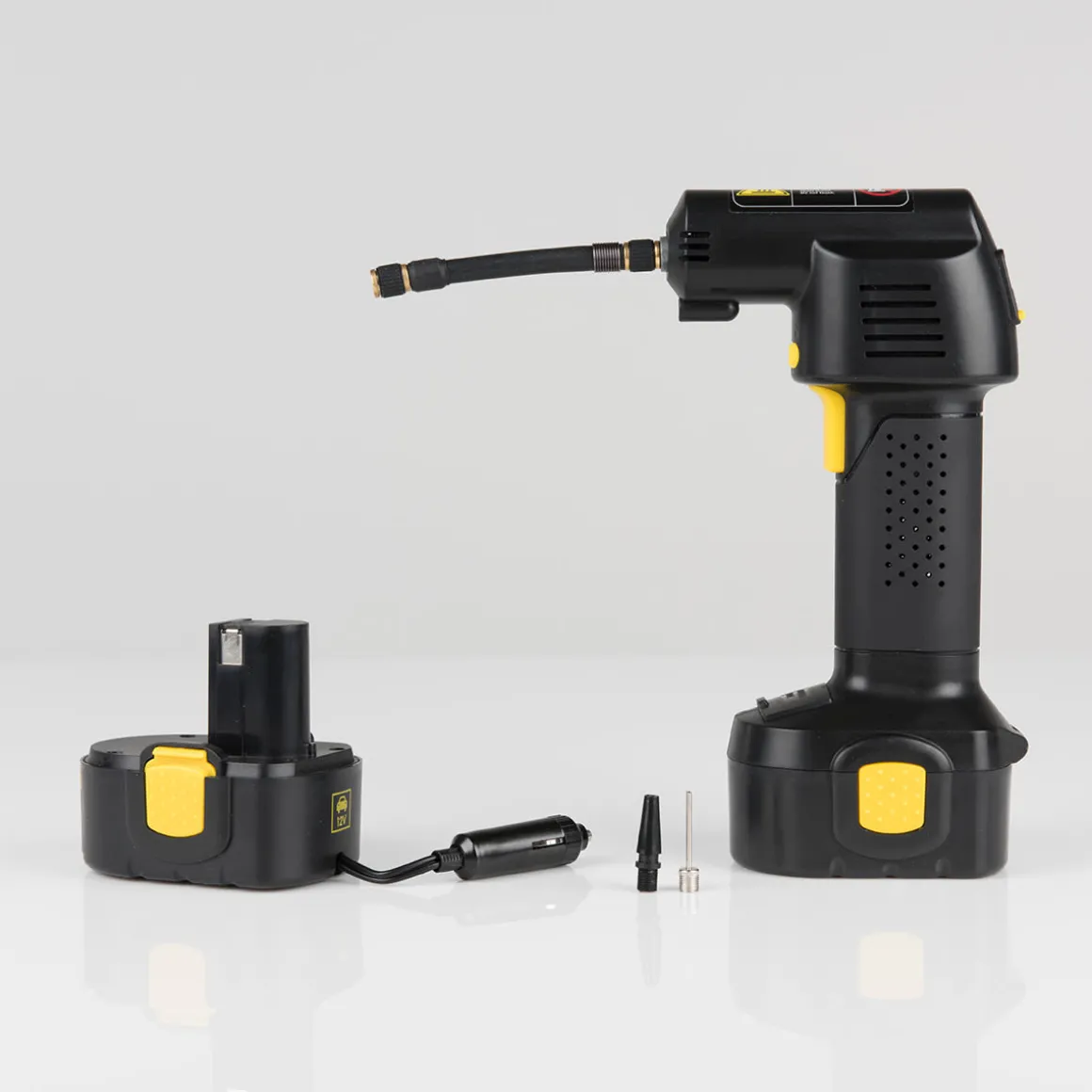 Cordless Auto Stop Tire Inflator by Sharper Image