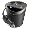 Cupholder Power Station and Bluetooth Transmitter