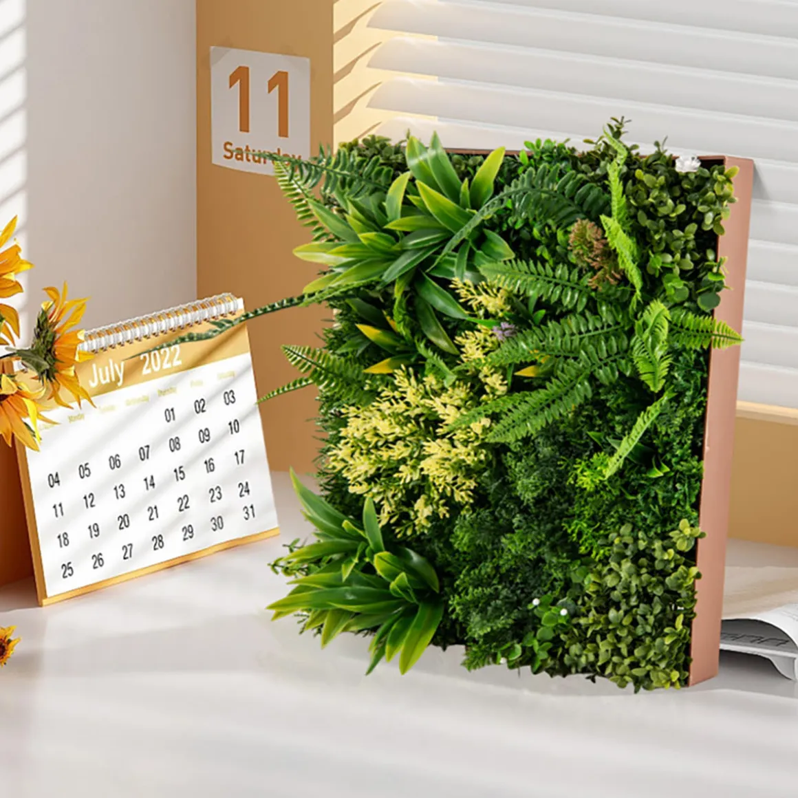 3D Hanging Greenery Hedge (Set of 2)