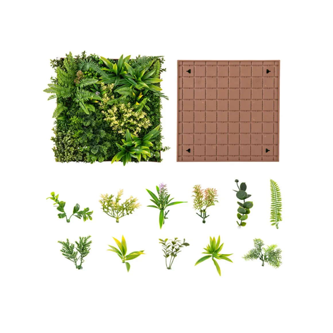 3D Hanging Greenery Hedge (Set of 2)