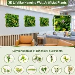 3D Hanging Greenery Hedge (Set of 2)