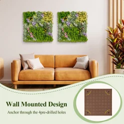 3D Hanging Succulents (Set of 2)