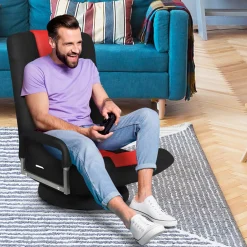 360-Degree Swivel Gaming Floor Chair
