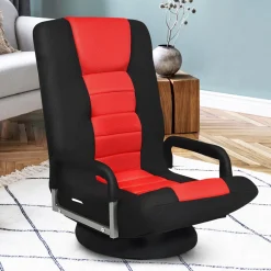 360-Degree Swivel Gaming Floor Chair