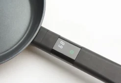 Digital Temperature Display Fry Pan