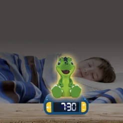 Dinosaur Digital Alarm Clock with Nightlight