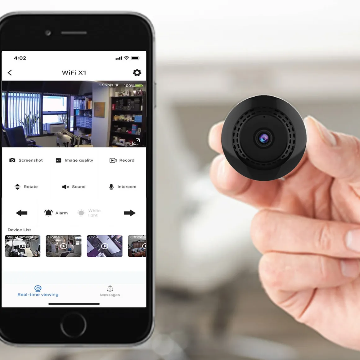 Discreet Day/Night Vision Camera