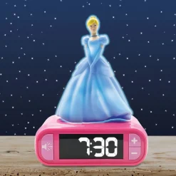 Disney Cinderella Digital Alarm Clock with Nightlight