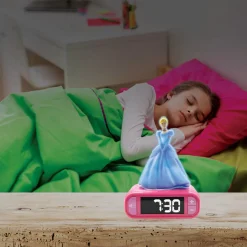 Disney Cinderella Digital Alarm Clock with Nightlight