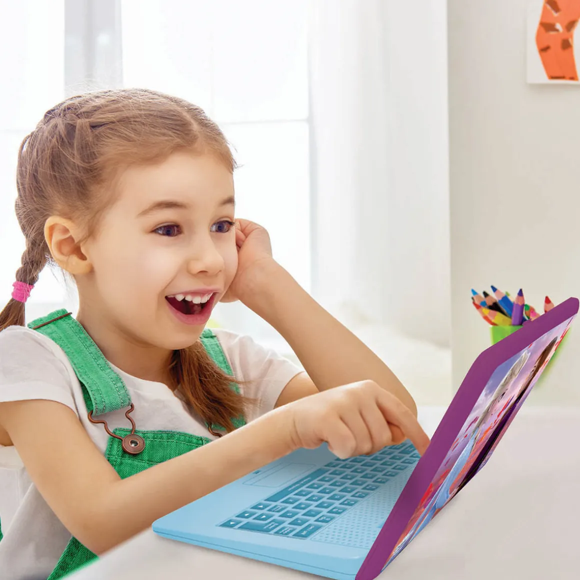 Disney Frozen Bilingual Talking Educational Laptop