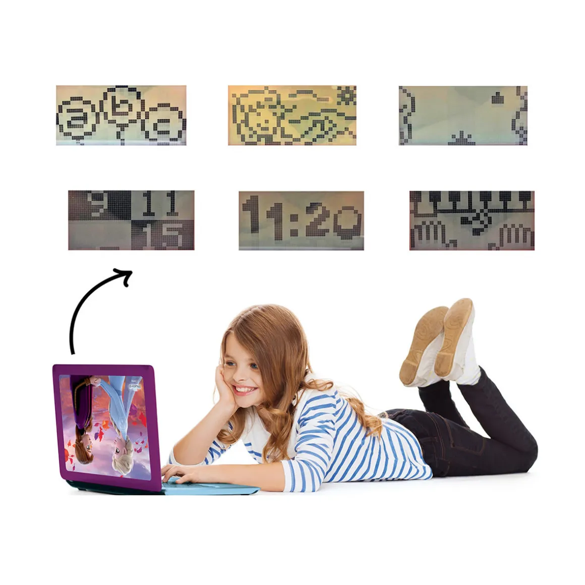 Disney Frozen Bilingual Talking Educational Laptop