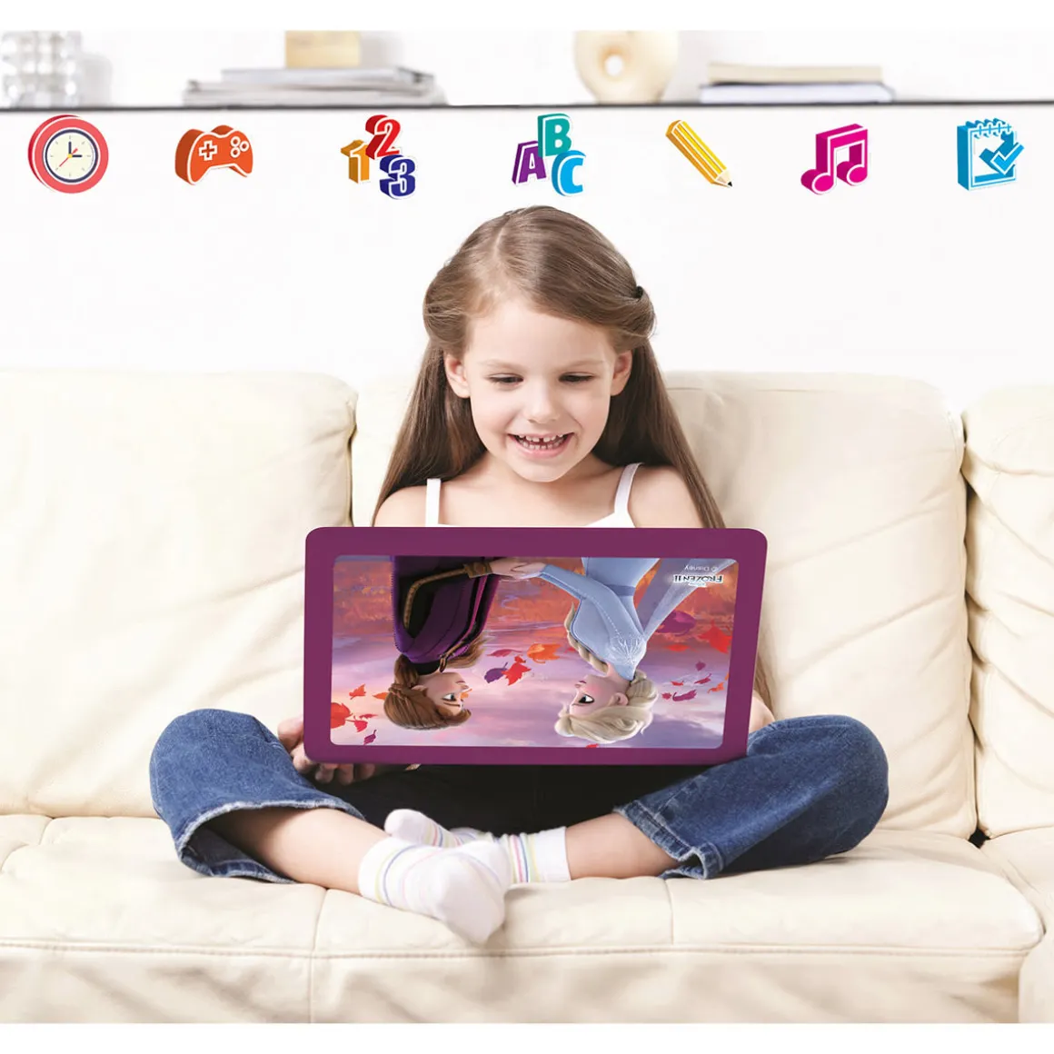 Disney Frozen Bilingual Talking Educational Laptop