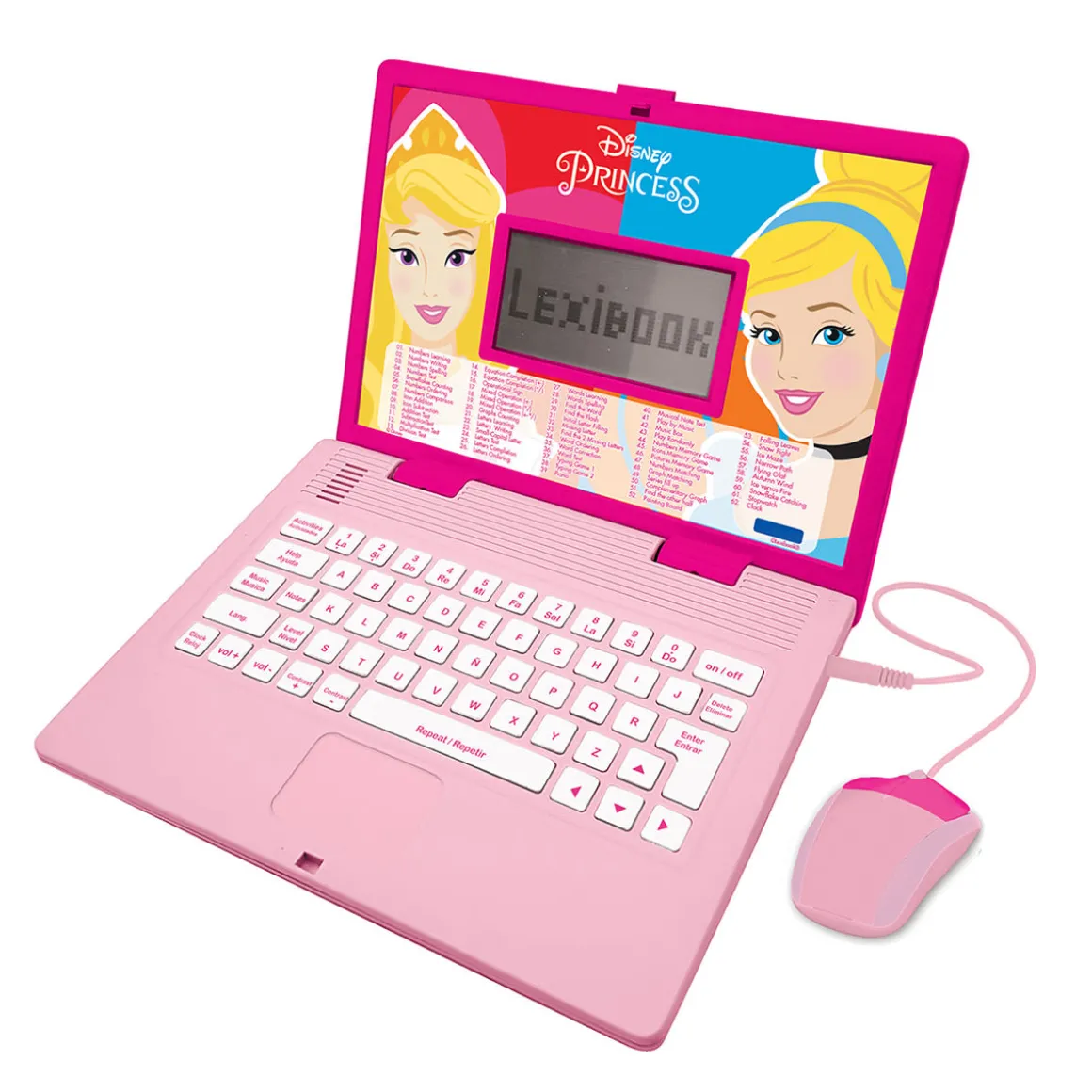 Disney Princess Bilingual Talking Educational Laptop