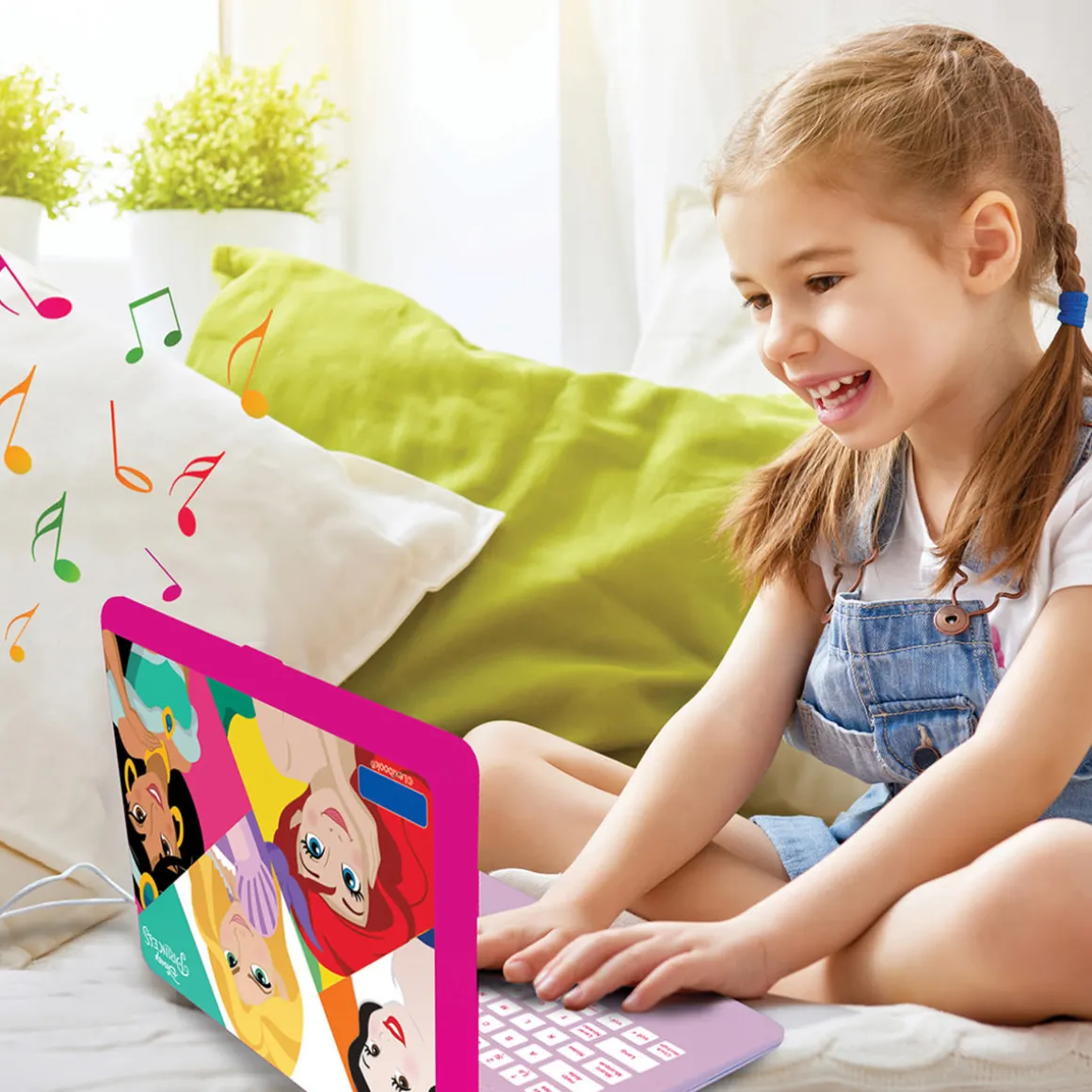 Disney Princess Bilingual Talking Educational Laptop