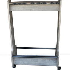 Double Sided Rolling 16 Fishing Rod Rack