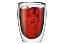 Double-Walled Hot and Cold Drinking Glasses (Set of 2)