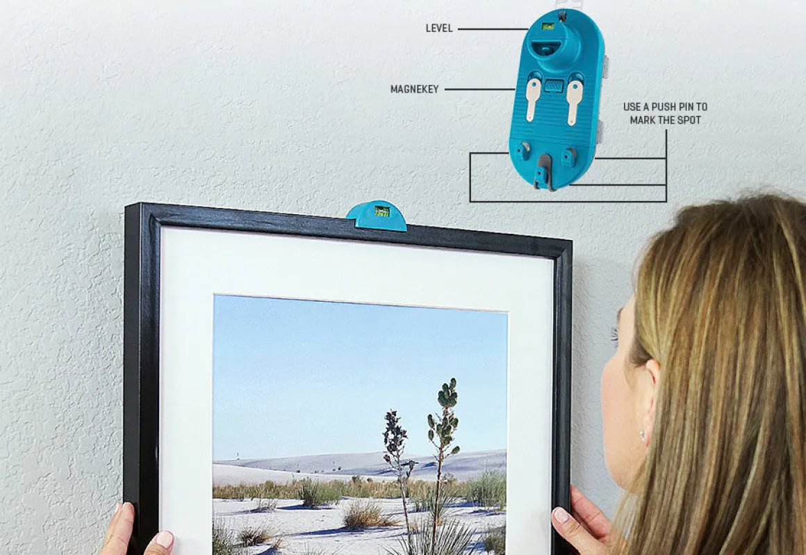 Easiest Picture Hanging and Leveling Tool
