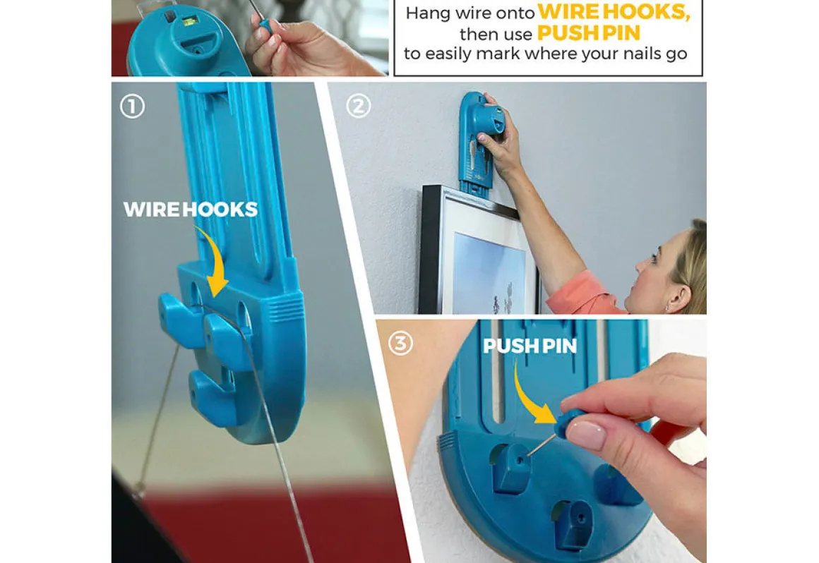 Easiest Picture Hanging and Leveling Tool