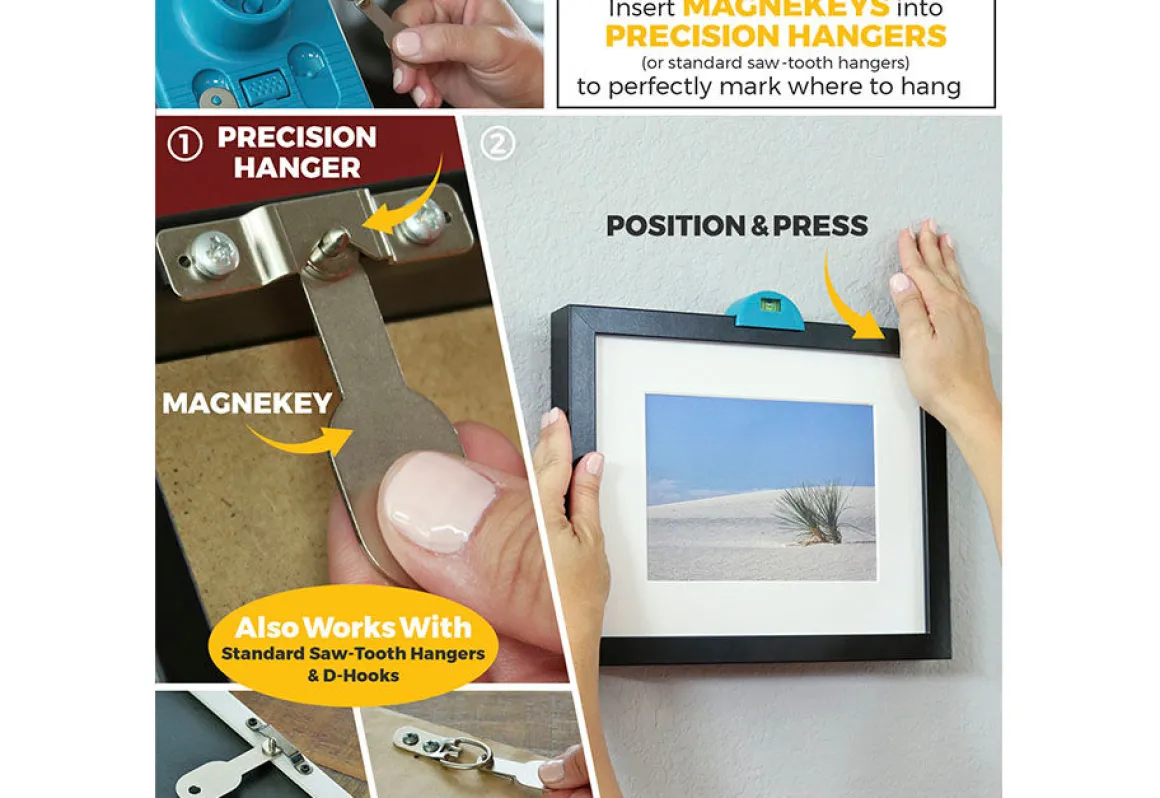 Easiest Picture Hanging and Leveling Tool