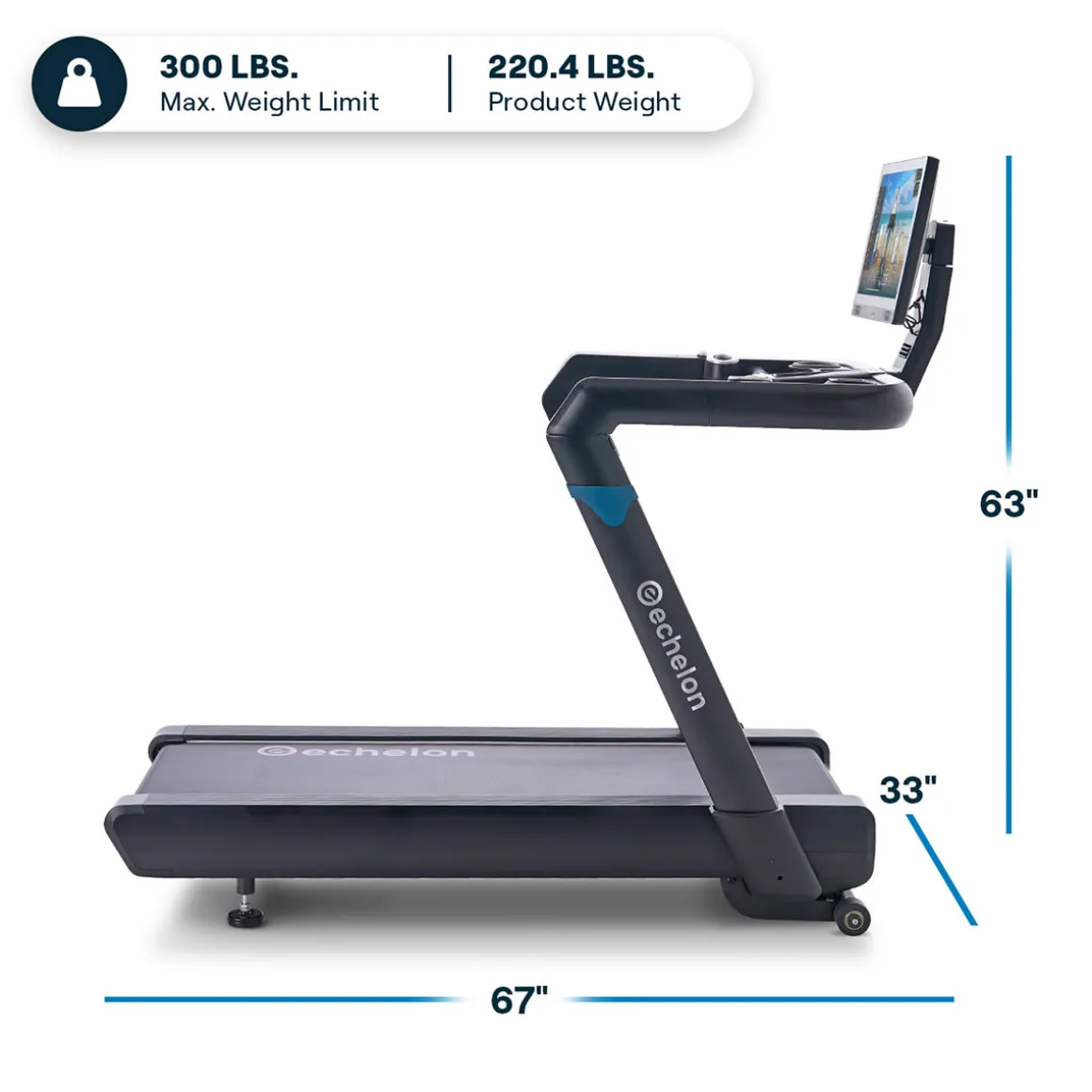 Echelon Stride-8s Treadmill