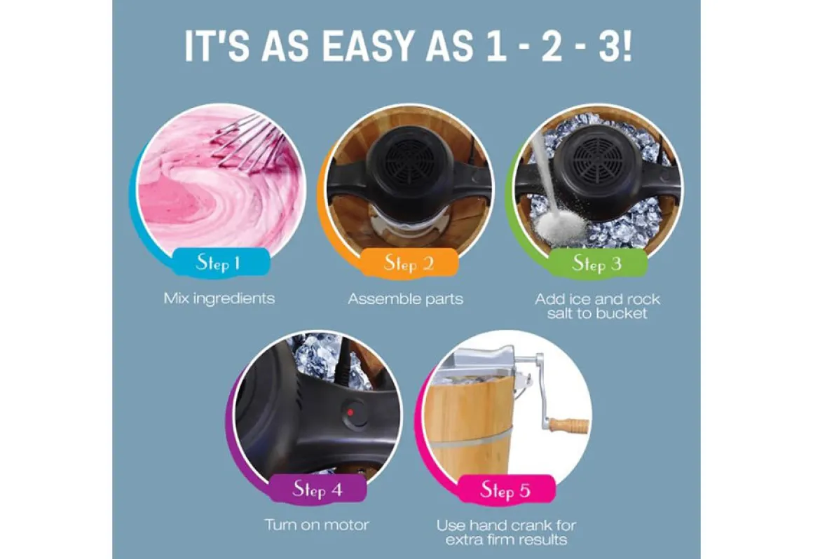Electric Ice Cream Maker