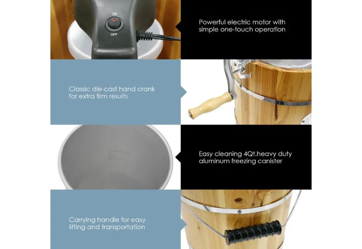 Electric Ice Cream Maker