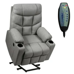 Electric Power Lift Heated Massage Chair Recliner