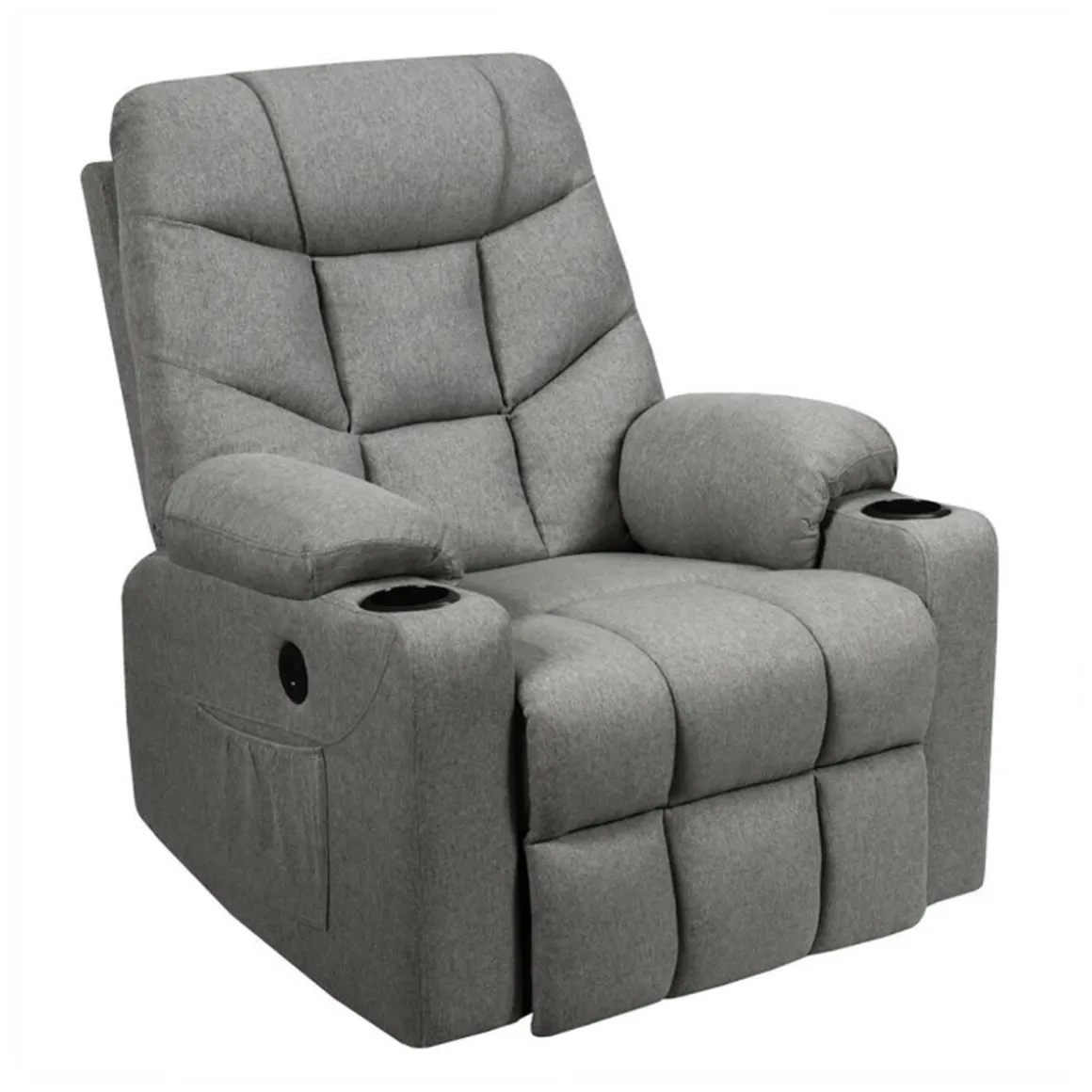 Electric Power Lift Heated Massage Chair Recliner